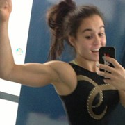 Teen muscle girl Gymnast Chezney